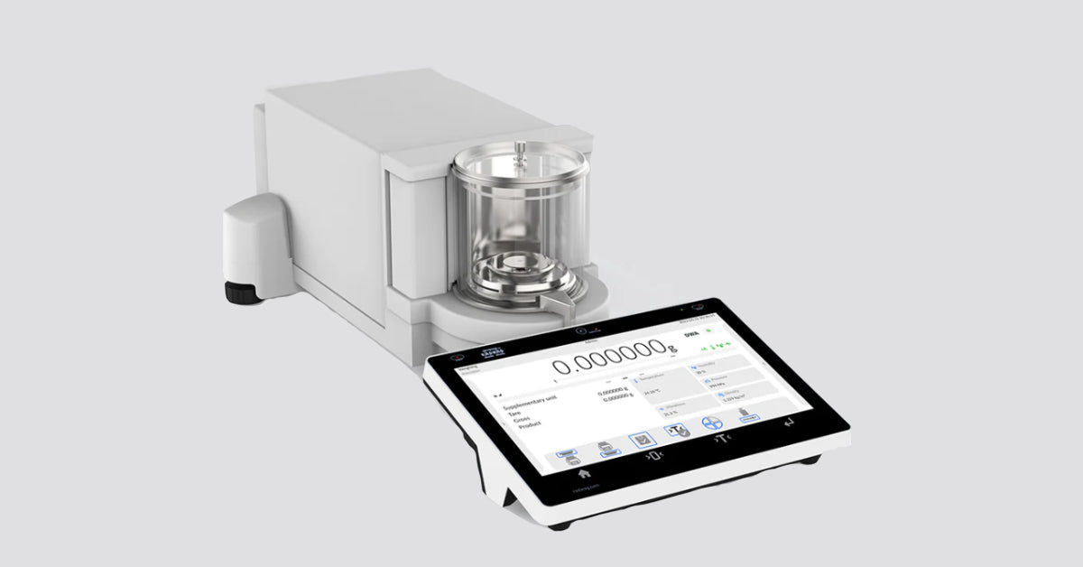 Laboratorium weegschalen