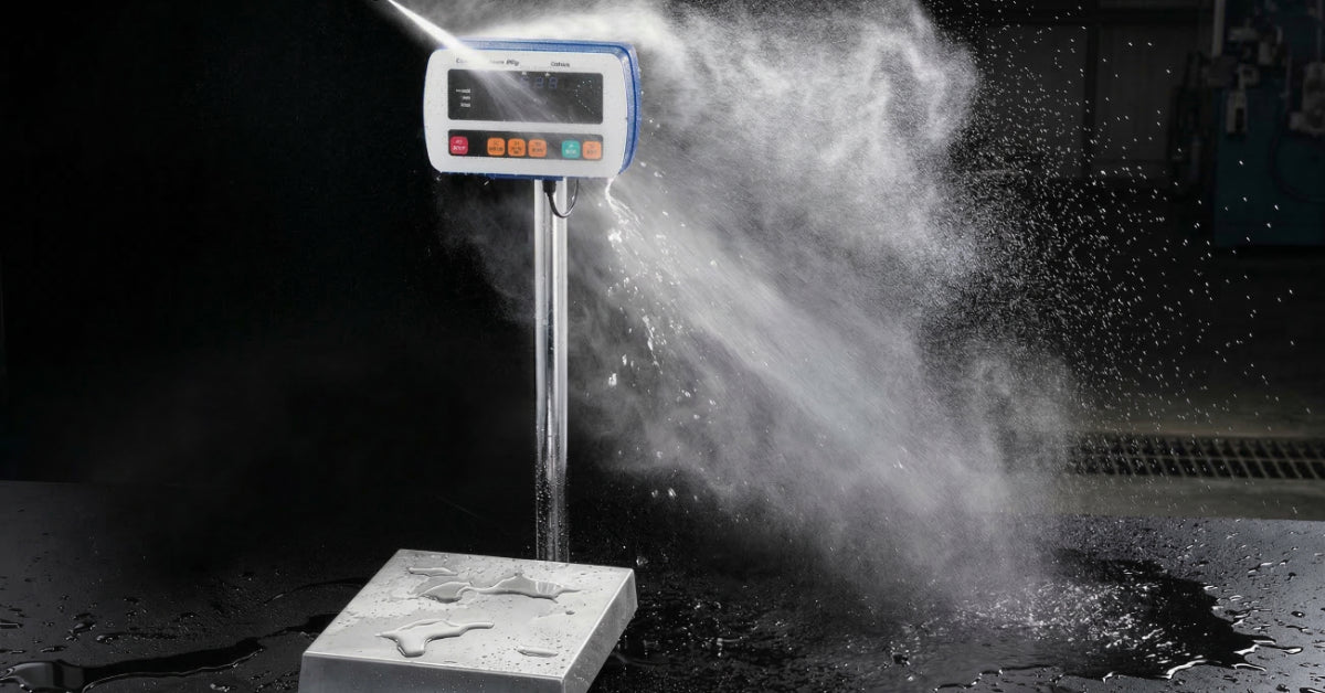 Waterbestendige weegschalen