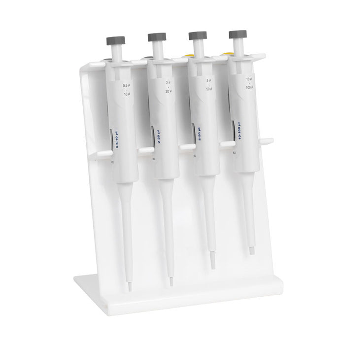 Plastic standaard voor 4 pipettes