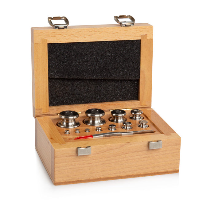 Radwag ijkgewichtenset M1 | 1 g - 100 g | Houten doos